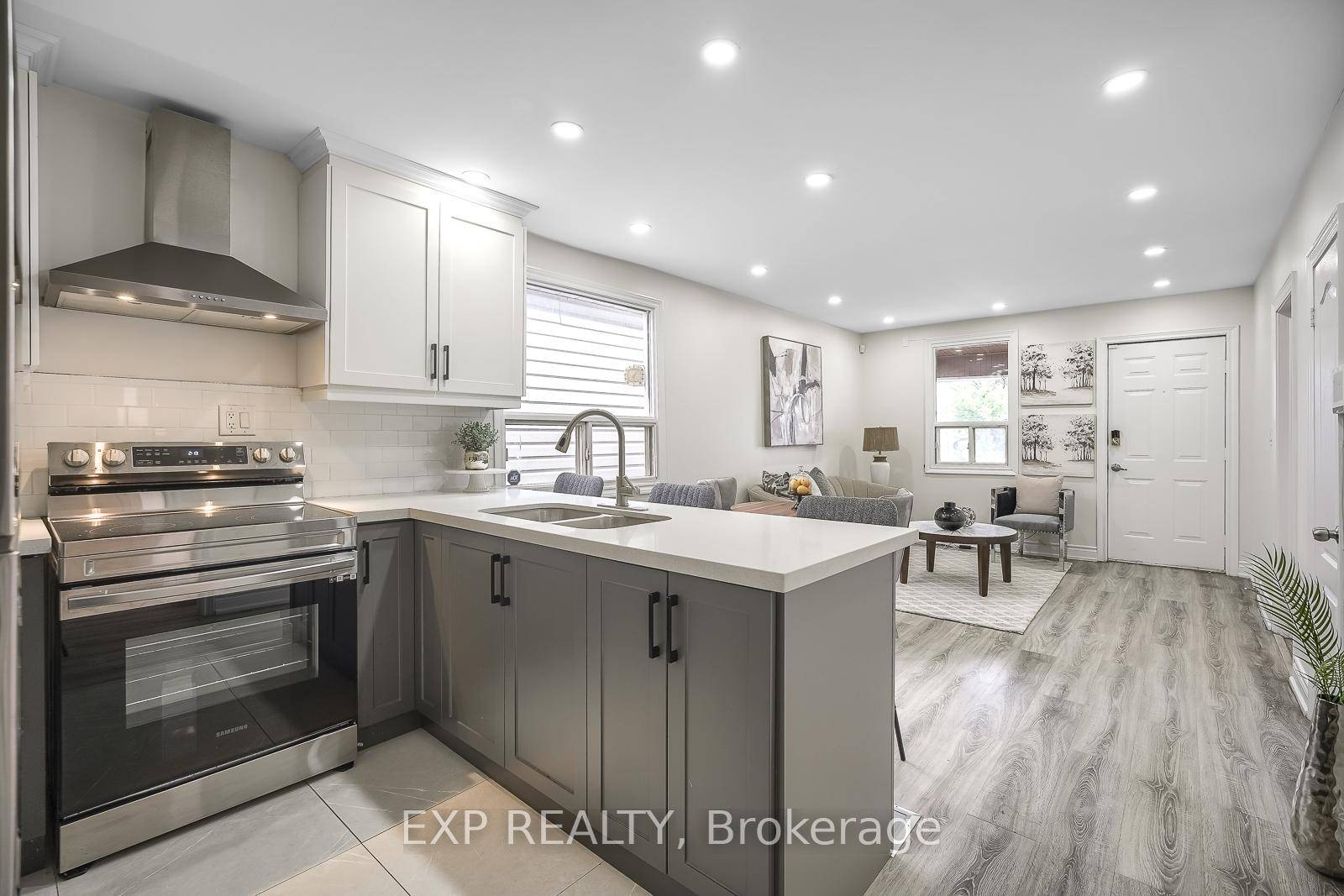 Fully renovated from top to bottom in 2023, featuring impressive rental income potential with 3 bedrooms on the main floor, an open concept living space, a new bathroom, new kitchen, ...