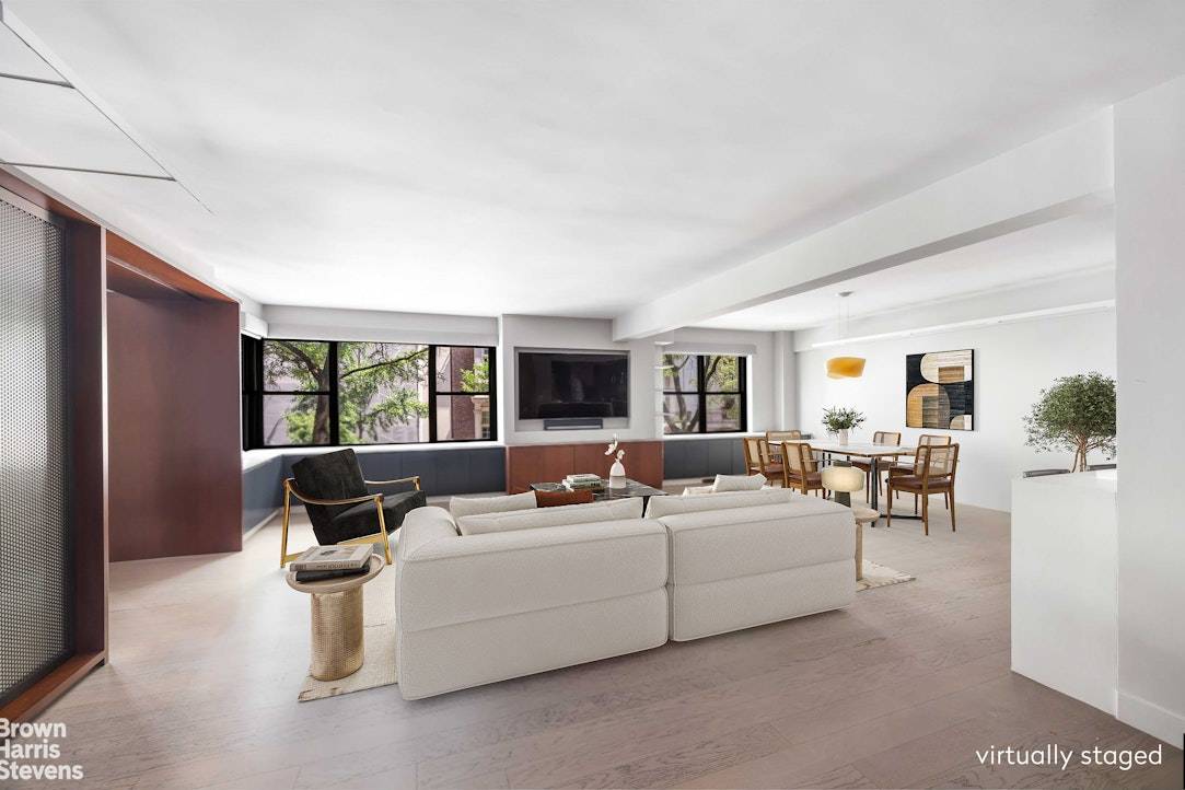 Rarely available two 2 bedroom, two 2 bathroom apartment in ready, move in condition.