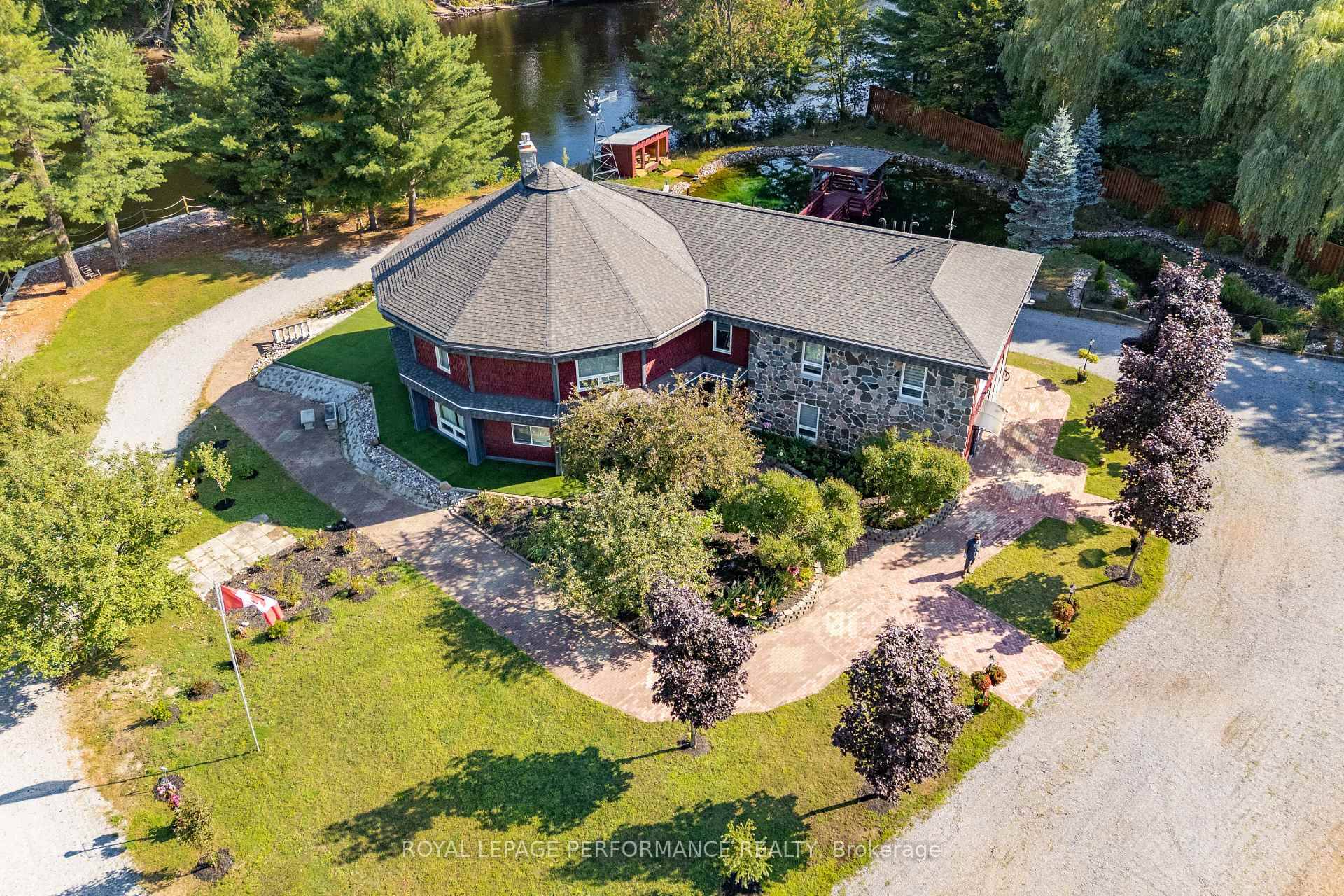 STUNNING one of a kind custom built home on 2.