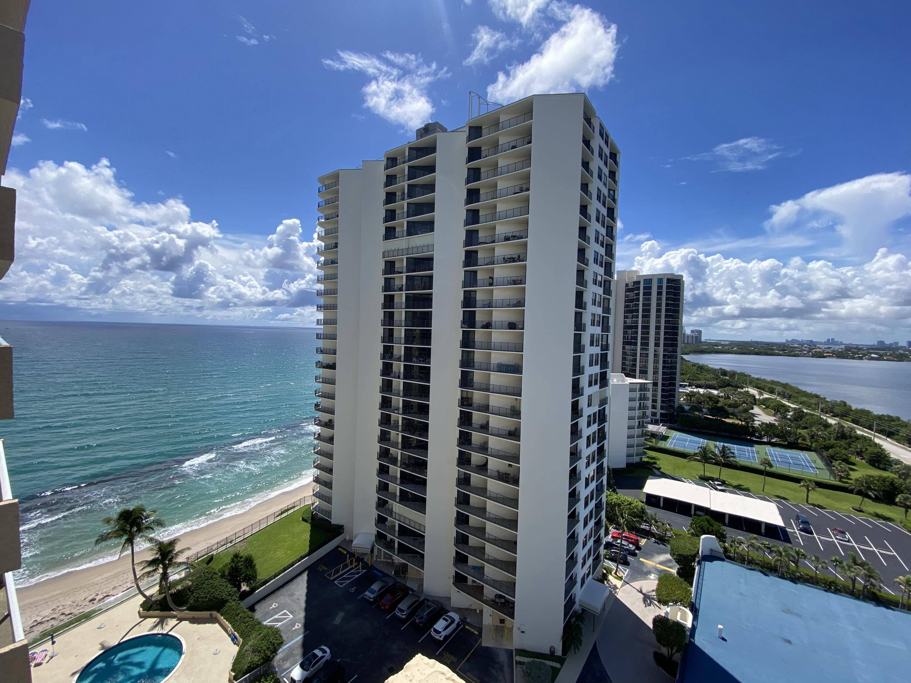 Enjoy Ocean and Intracoastal views from this beautiful 15th floor newly remodeled and fully furnished condo featuring a gourmet kitchen quartz countertops top of the line stainless steel appliances, wine ...