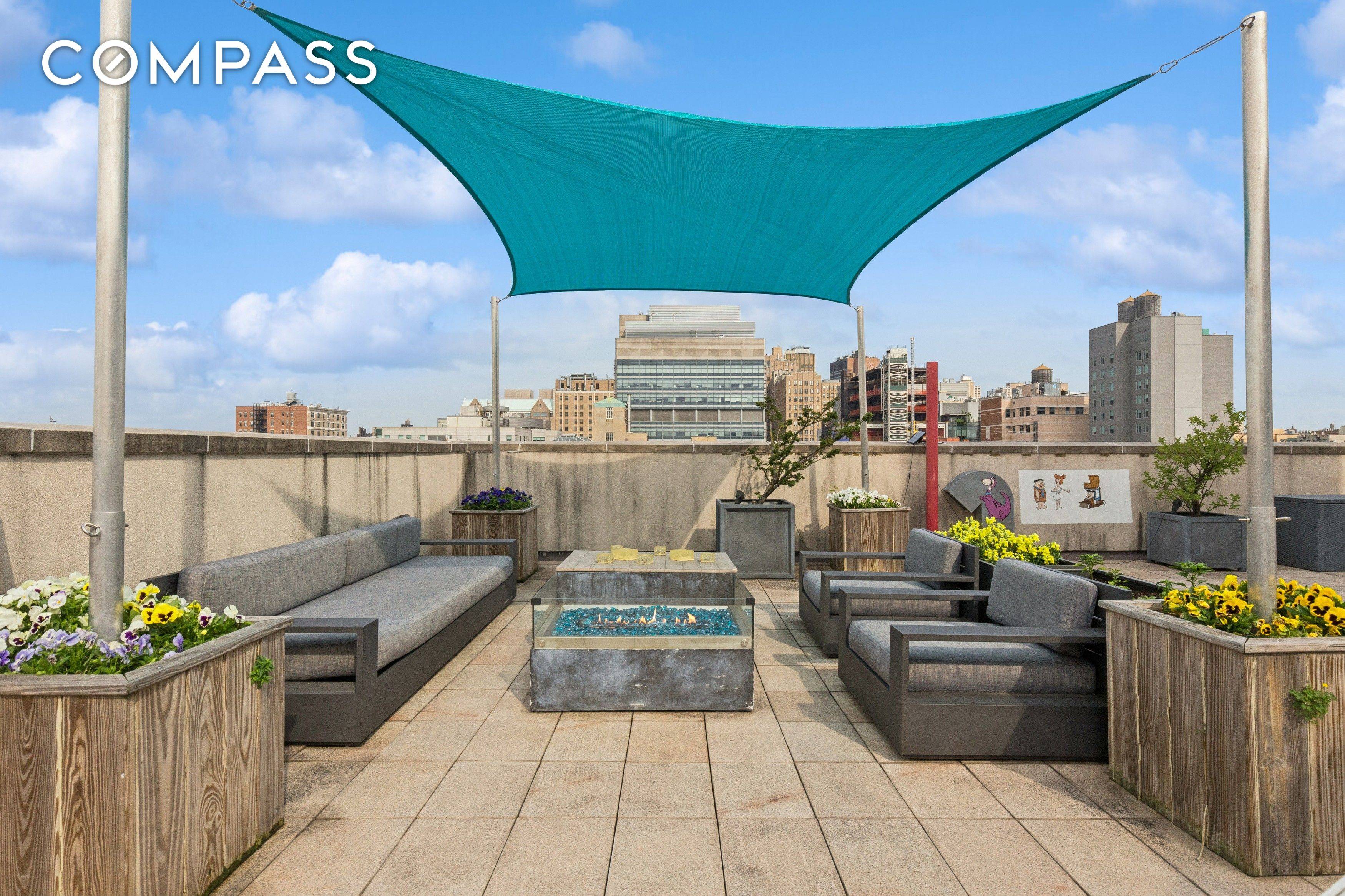 UPTOWN S LARGEST PRIVATE TERRACE AWAITS We are excited to introduce this rare offering in Upper Manhattan.