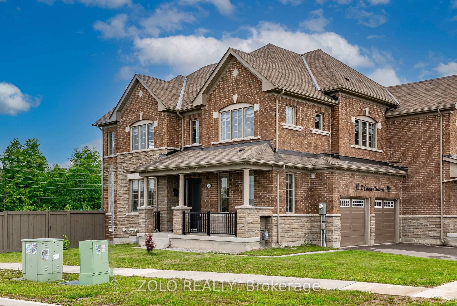 Welcome To This Beautiful Turn Key Home Nestled On an Ideal Corner Lot Backing onto the Natural Heritage System In The Sought After Family Community Of Mount Pleasant North ; ...