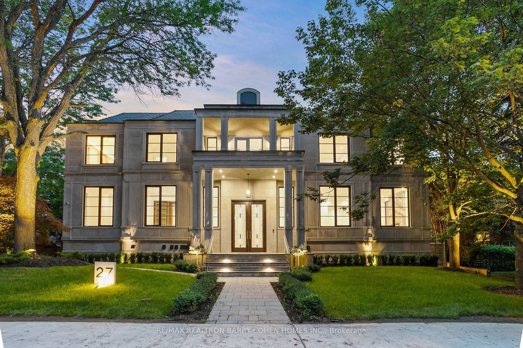 Architecturally Iconic Estate on 100 Ft.