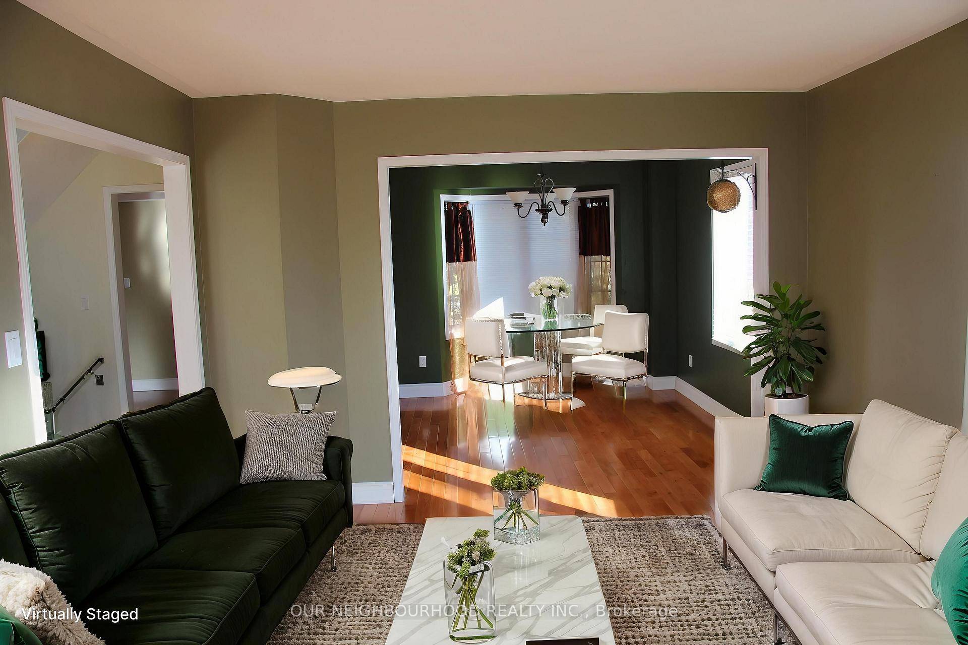 This end unit townhouse is situated in a fantastic central neighbourhood, just steps from public transit and conveniently close to Highway 401.