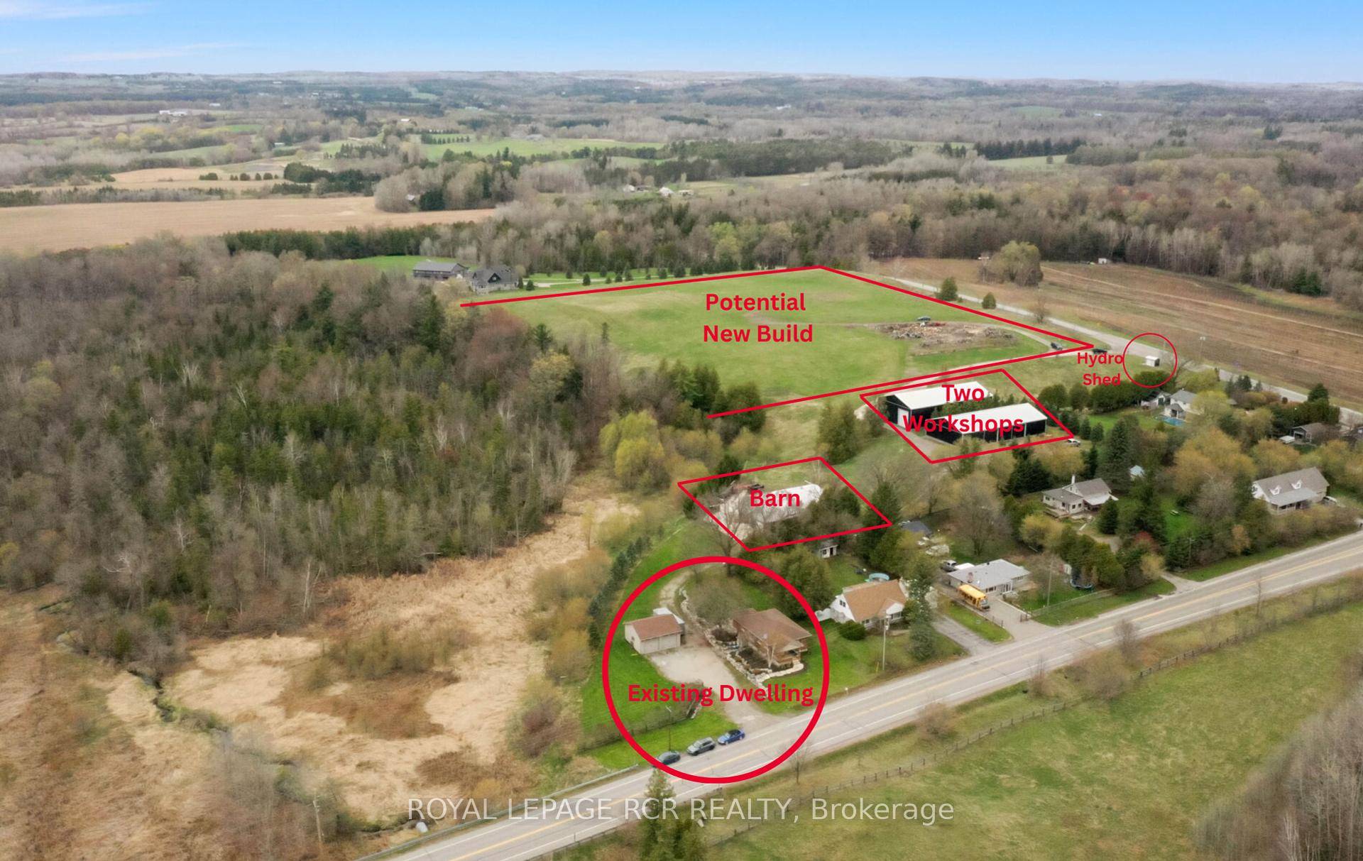 Welcome to 4416 Olde Base Line Road, a rare and highly sought after 67 acre property in the heart of Caledon with frontage on both Olde Base Line and Horseshoe ...