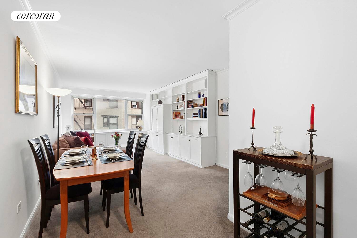 Welcome to 420 East 72nd Street 3F, your sun drenched, south facing one bedroom sanctuary, nestled in a prestigious full service cooperative building.