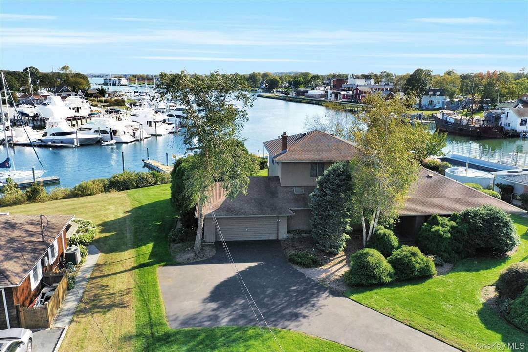 Presenting a rare waterfront property in Greenport, for the serious boater.