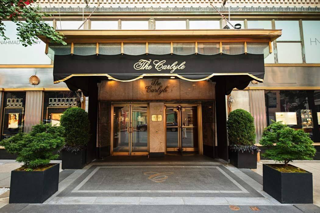The quintessential Manhattan penthouse is a splendid duplex atop the iconic Carlyle Hotel.