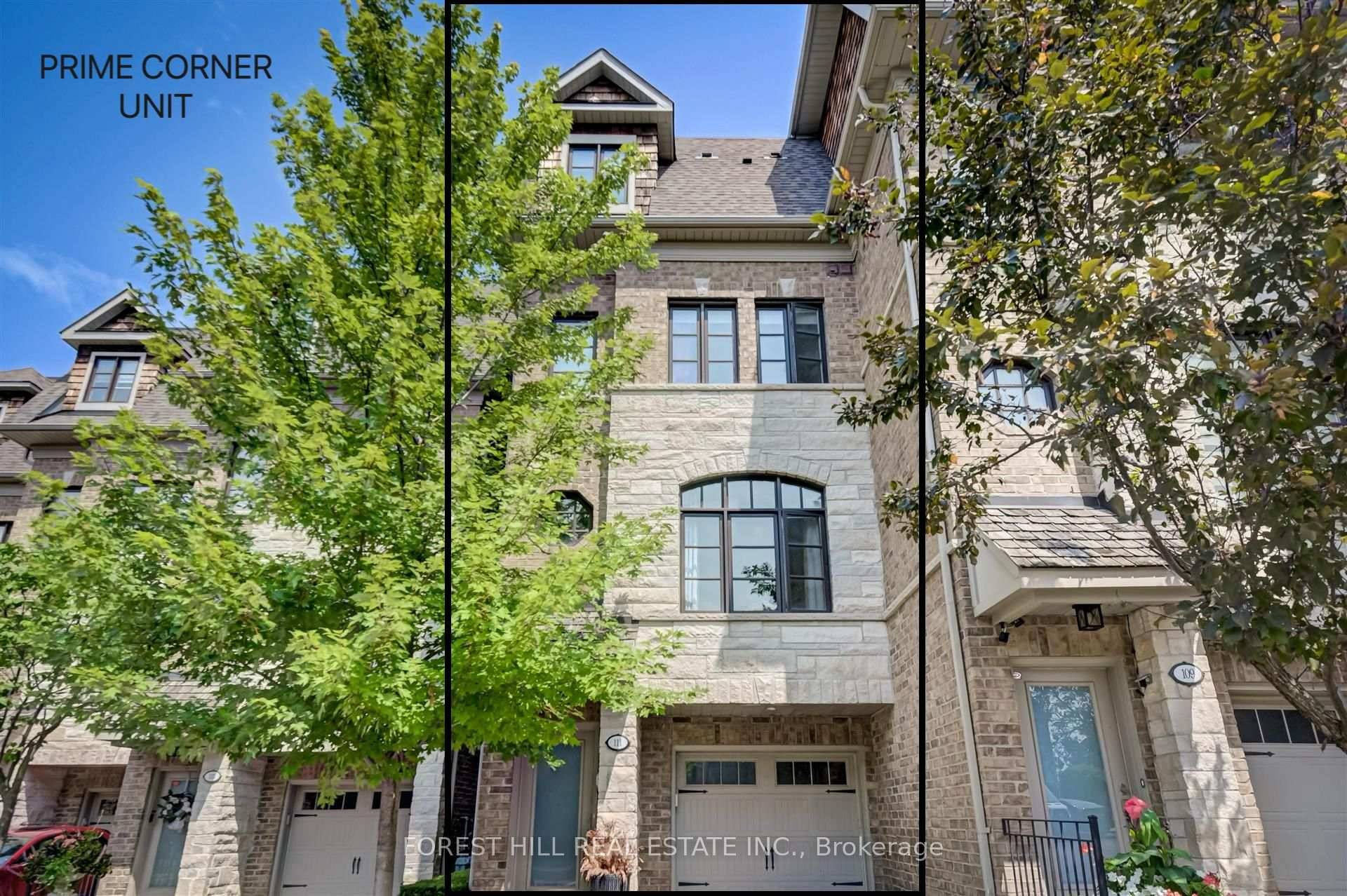 Rare End Unit Fully Loaded Premium Ravine Townhome Backing onto Conservation Land with Extra Deeded Parking Space.