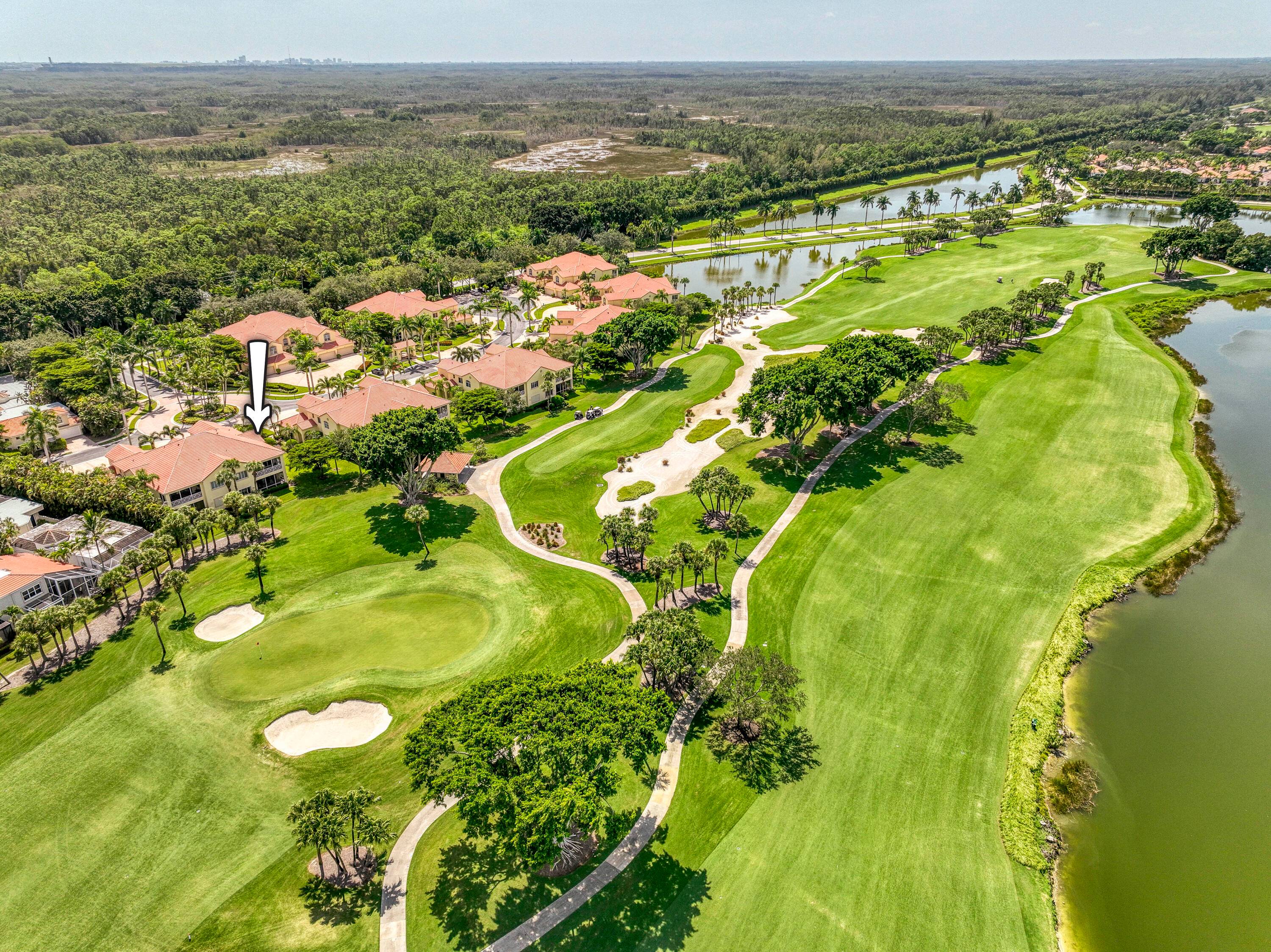 Turnkey 3BR 3BA Den spacious upstairs condo in Orchid Hammock at The Club at Ibis with 2, 664 SF, private elevator and staircase.