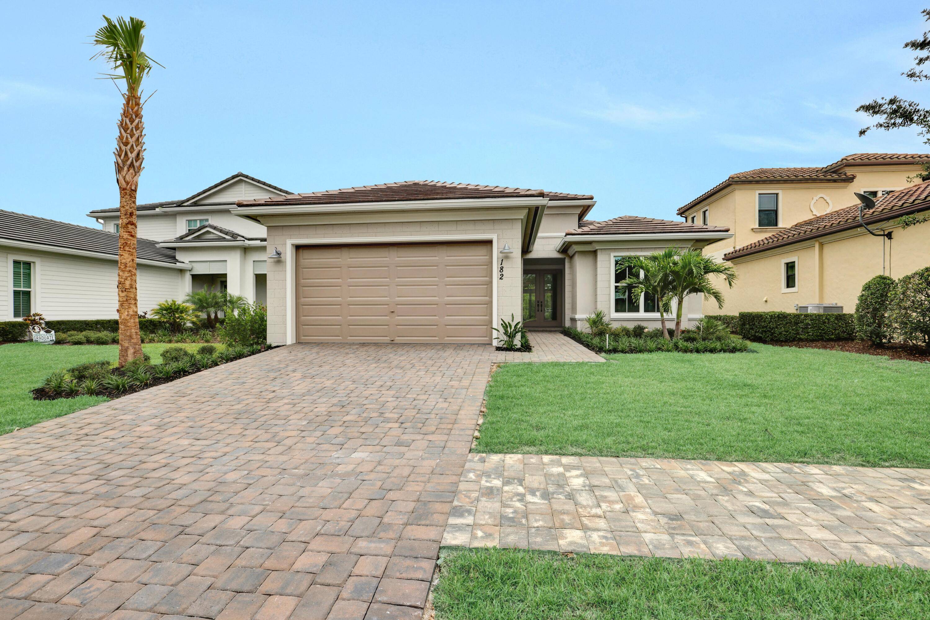 Located in the exclusive, gated Tesoro Club a premier private country club community this move in ready 3 bedroom, 2.