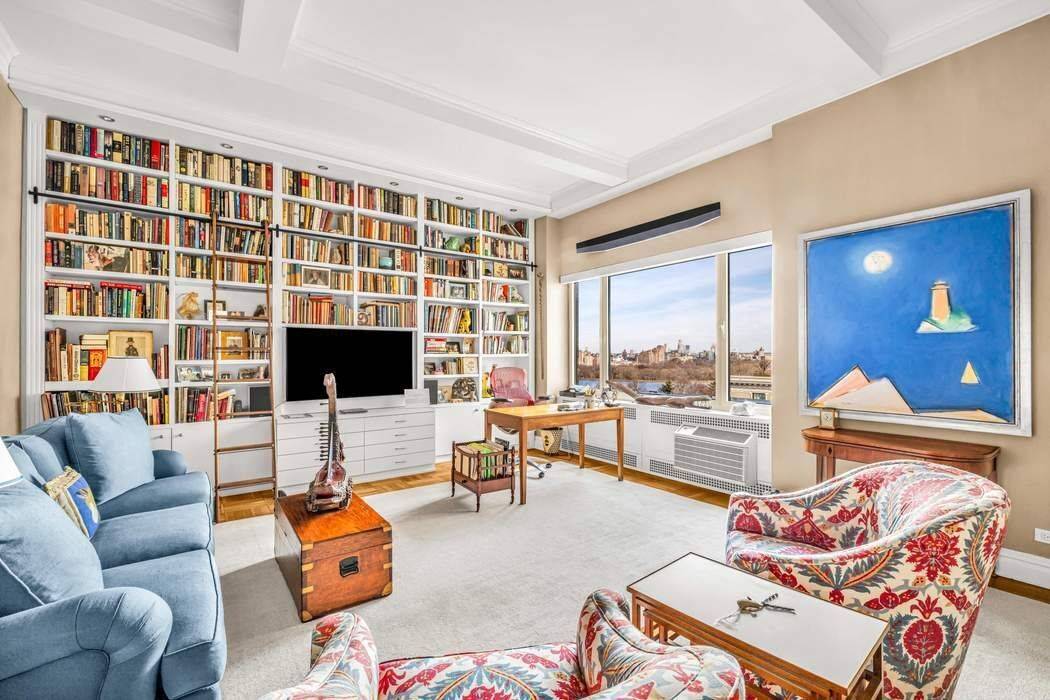 Located in one of Carnegie Hill's most iconic Art Deco buildings, this stunning, large, 5 room apartment is flooded with sunlight and has open views of Central Park from every ...