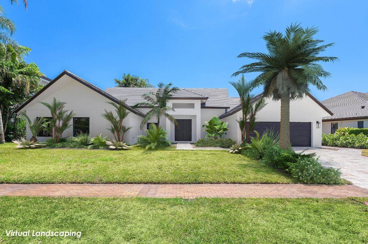 This stunning 5 BD 5. 5 BA single story home, crafted by custom homebuilder Rubin Homes, offers breathtaking views of the golf course.