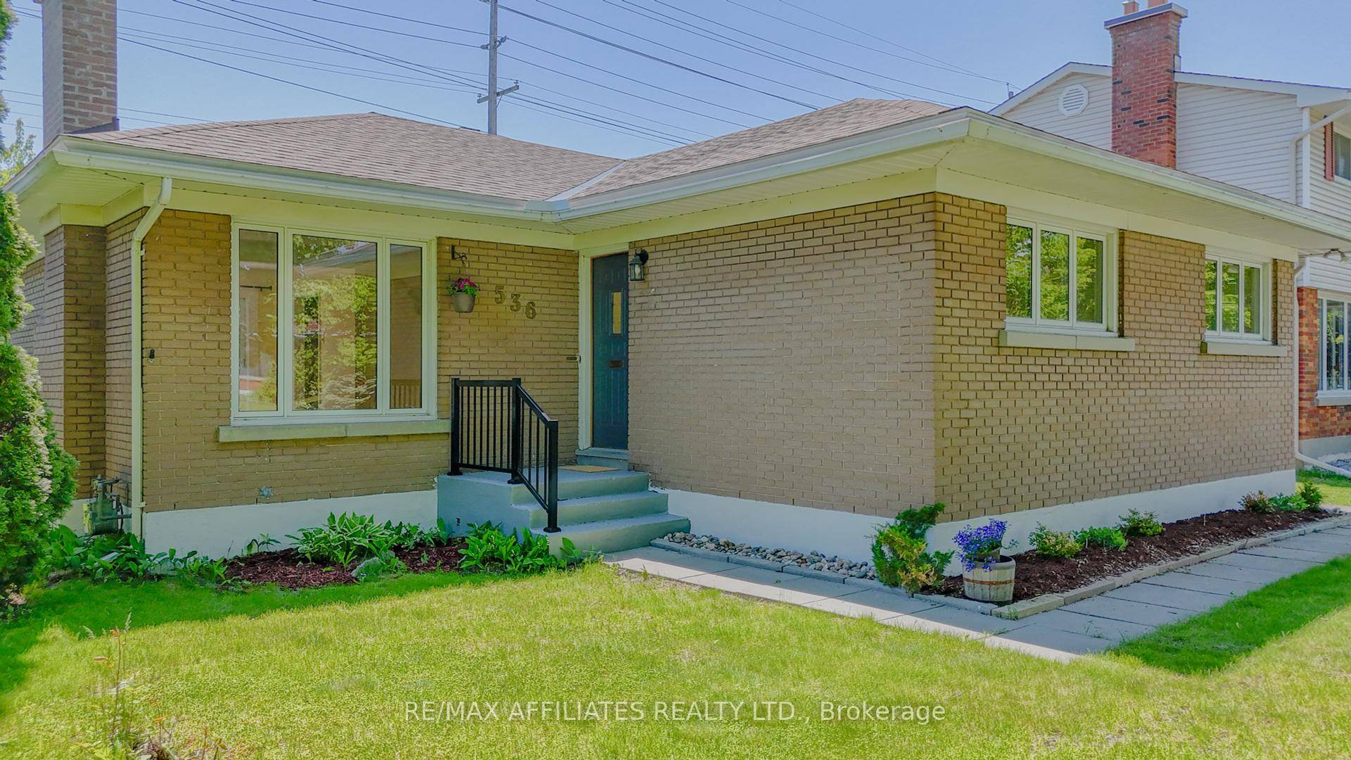 A rare find a bungalow in the city backing onto green space !