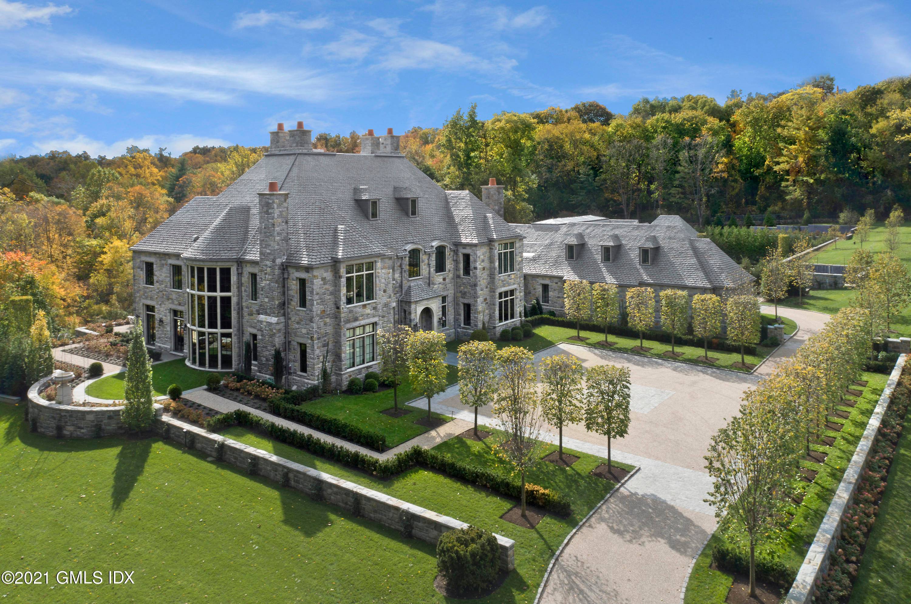 2022 HOBI Award Winner ! Beautifully sited within these 27 magnificent acres is an exquisite French Normandy home, crafted from hand honed granite and with the utmost discernment in its ...