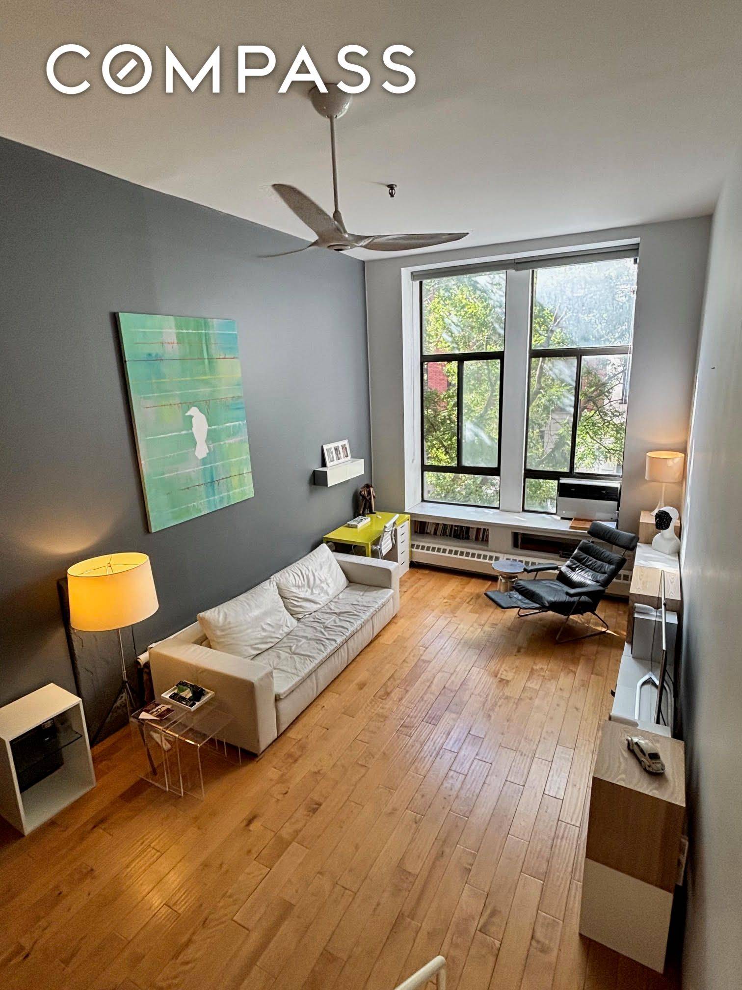 Welcome to the coolest loft, convertible 1 bedroom apartment in the heart of Chelsea.