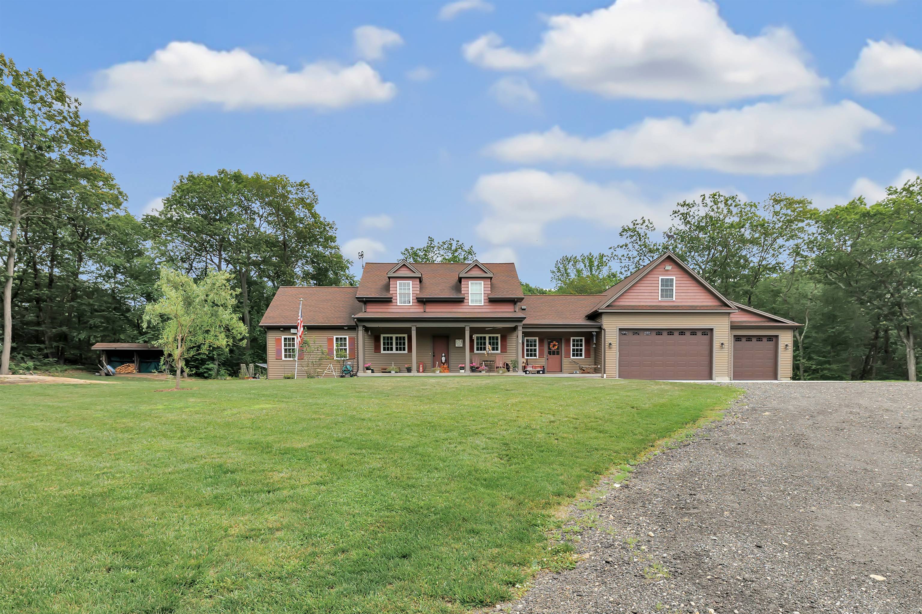Discover the perfect blend of modern comfort and natural beauty in this stunning home, built just 7 years ago nestled on 6 private acres of serene, wooded landscape.