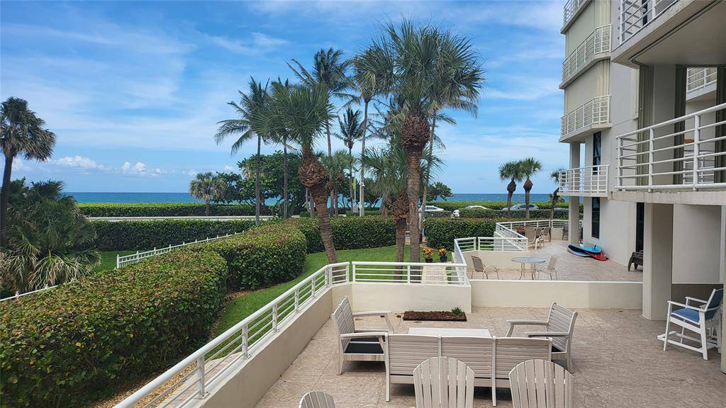 Welcome to this charming Ocean front living condo 2 bedroom, 2 bathroom located at 176 Helios Dr 108 in Jupiter, FL.