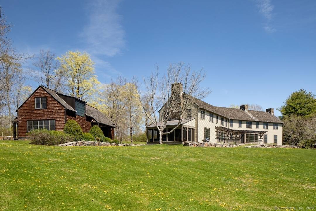 Sprawling Lakeville Compound On 21 Acres This idyllic gathering place boasts a 5 bedroom, 7 bath 6, 261 sq.