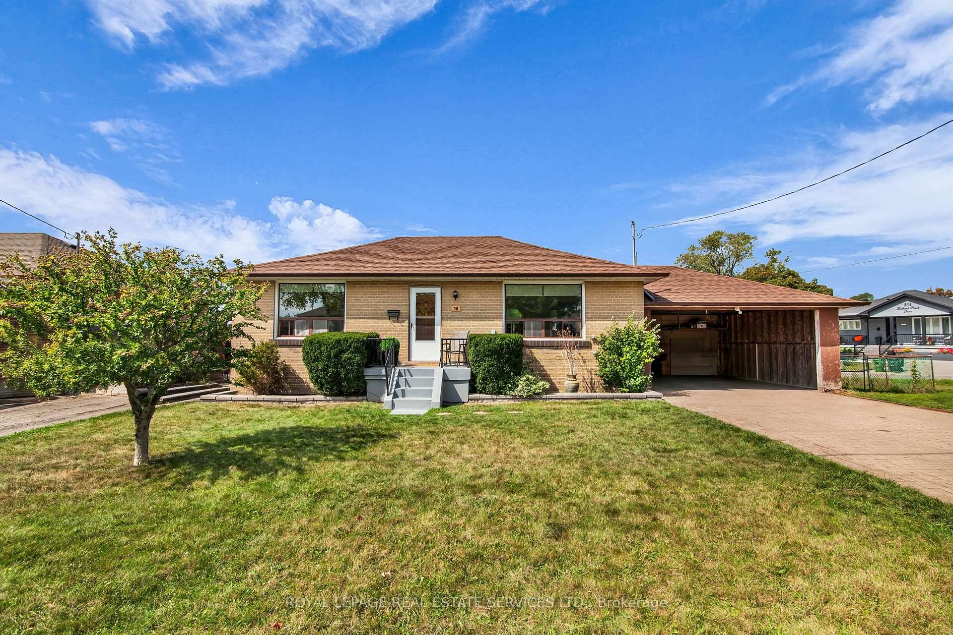 This solid brick bungalow is bathed in sunlight and situated in a highly sought after, peaceful, and family friendly neighborhood.