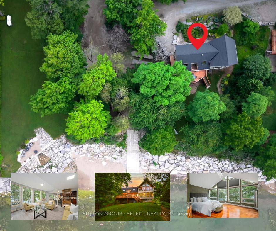 A RARE OPPORTUNITY TO OWN ONE OF LAMBTON SHORES' MOST EXCLUSIVE BEACHFRONT ESTATES 222 FEET OF PRIVATE SHORELINE ON NEARLY AN ACRE OF PRISTINE, SECLUDED BEAUTY.