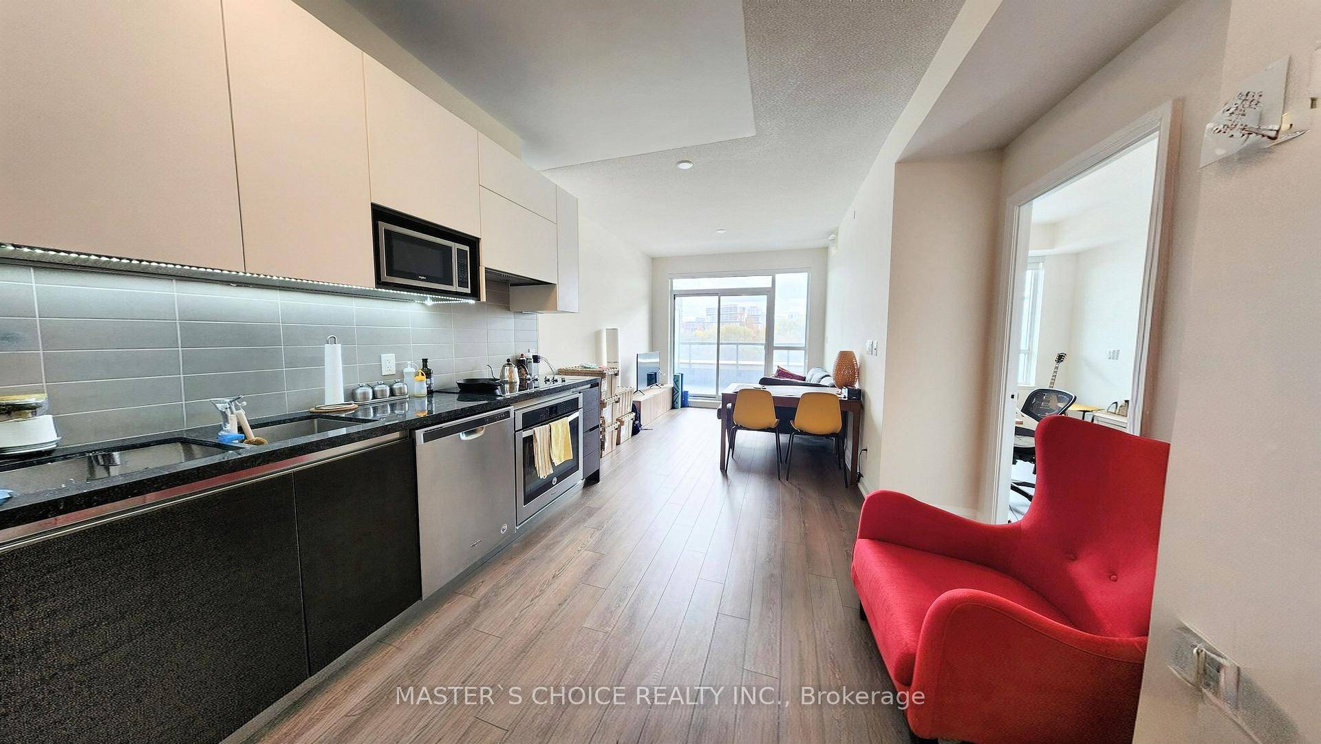 Extra Large Size 1 1 Unit With 2 Washrooms, 734Sf Plus 170Sf Terrace, Den has its own closet and Is spacious enough to able to fit a queen King Size ...