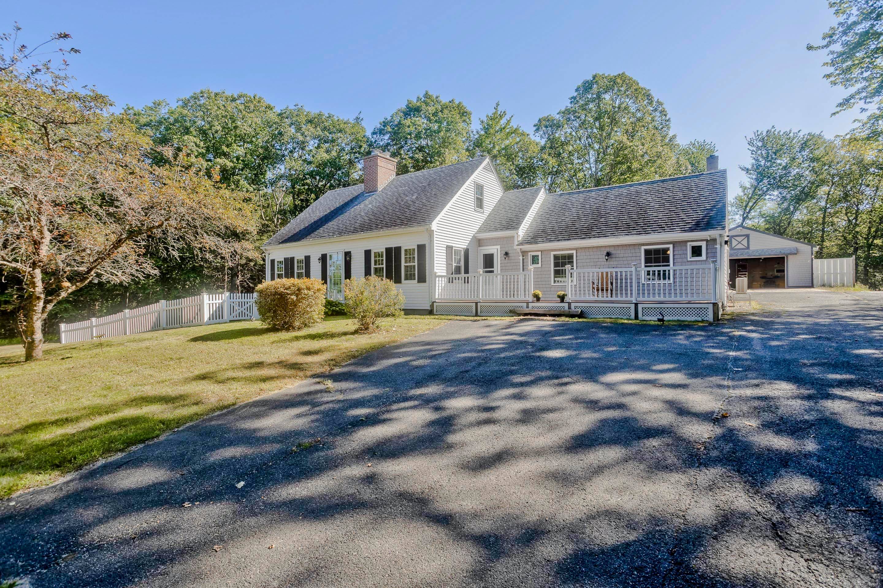 Once upon a time, on 1. 72 acres of peaceful land, a Cape was built to be cherished forever.