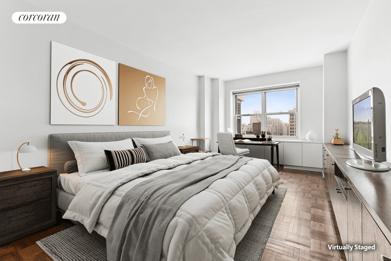 Welcome to 20 East 9th Street, 18D a high floor, pin drop quiet one bedroom, one bath home with a dining alcove at The Brevoort East, one of Greenwich Village's ...