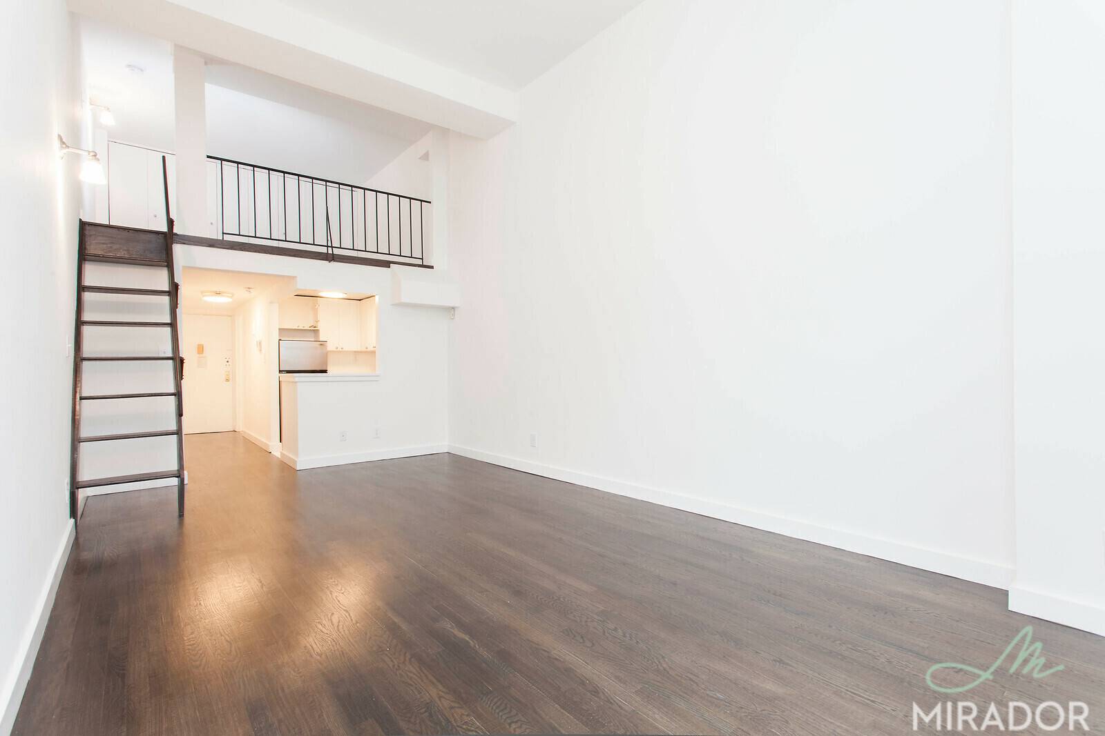 Huge Union Square Chelsea duplex loft in upgraded elevator building.