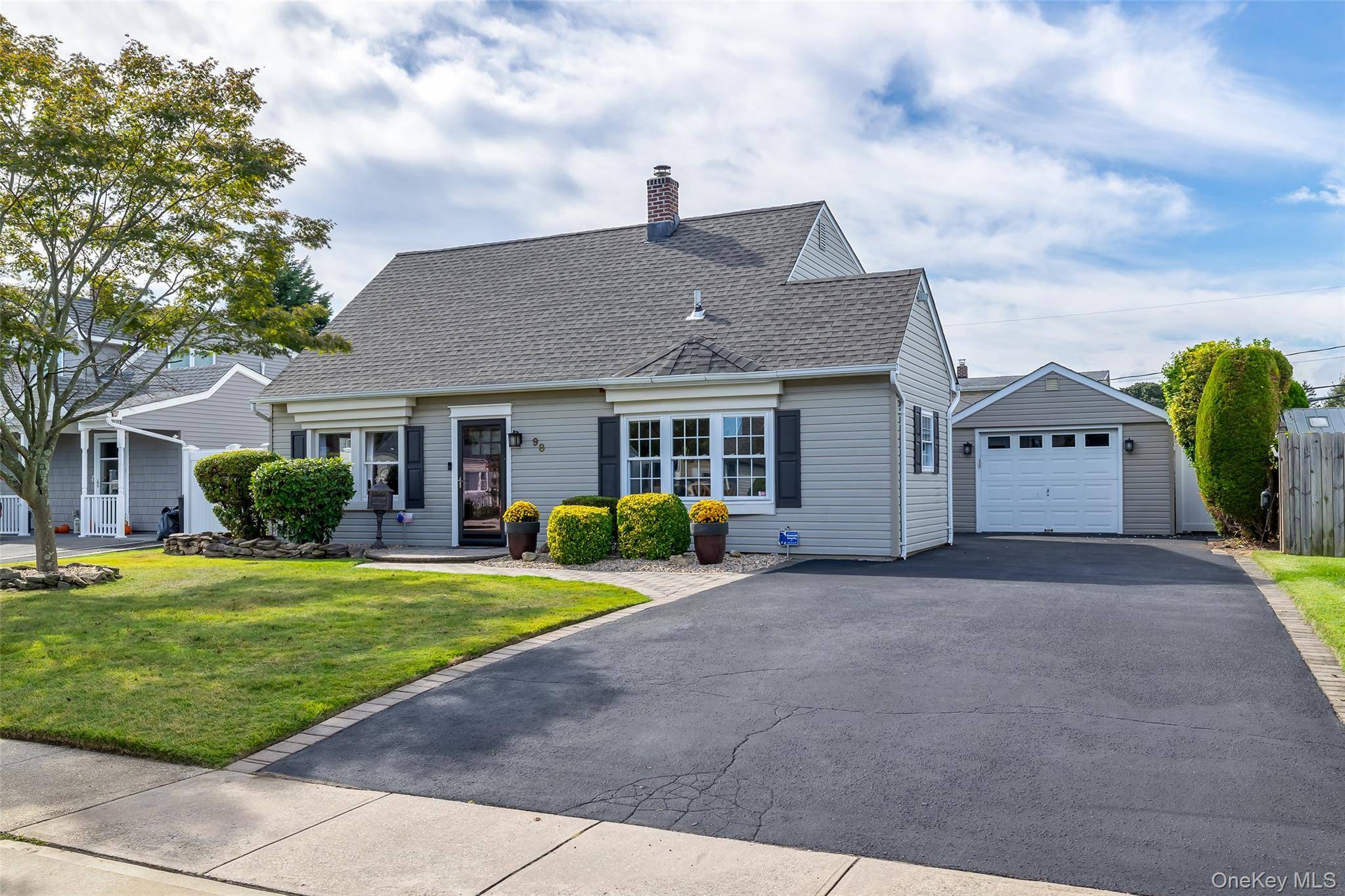 Beautiful And Pristine Expanded Cape Featuring 3 Bedrooms, 2 Updated Full Baths, Eat In Kitchen With Granite Countertops And Extension Adding Space For Laundry Room As Well With Entrance From ...