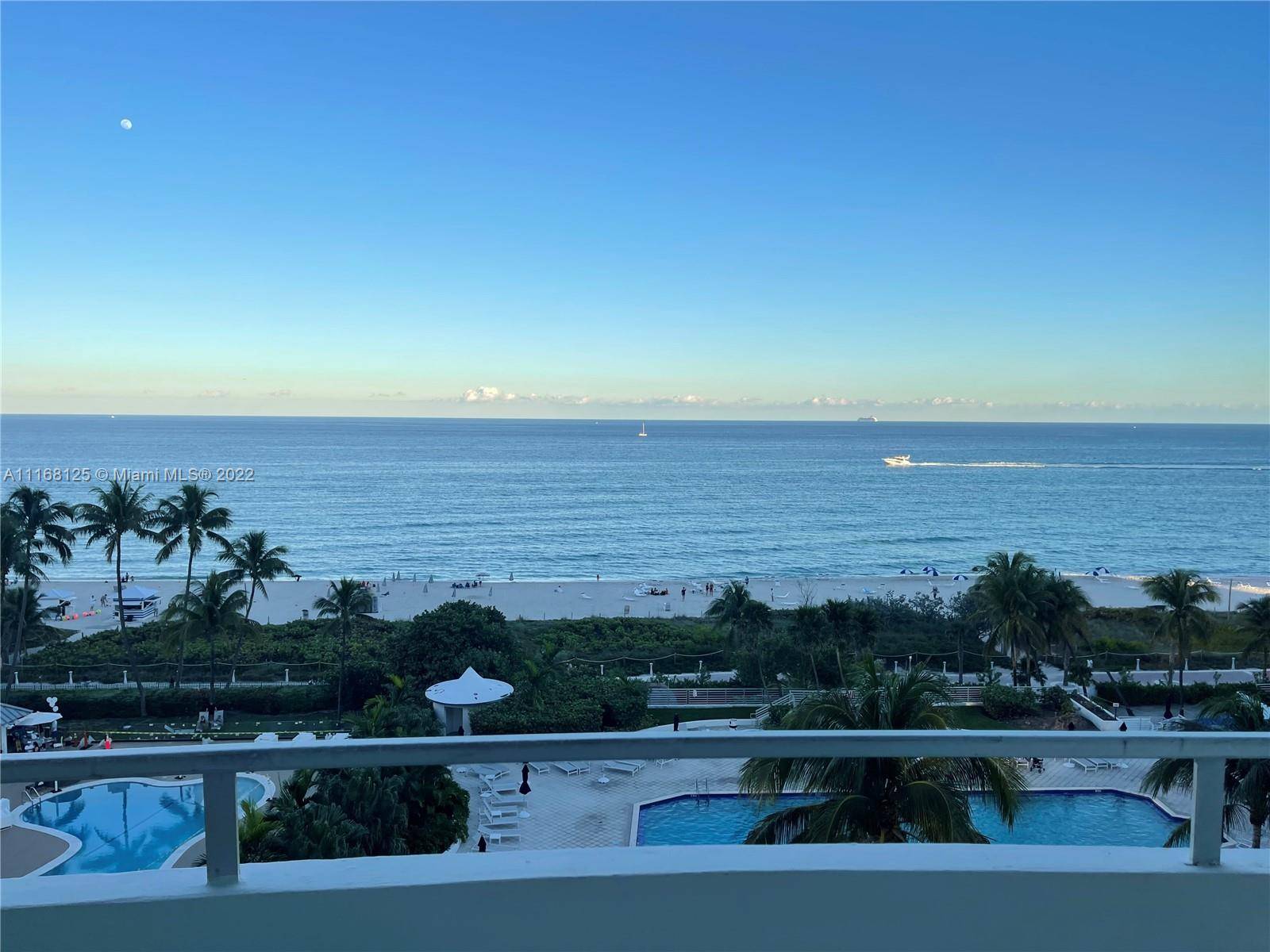 DIRECT EAST OCEANFRONT CONDOMINIUM WITH A WRAP AROUND BALCONY KNOWN AS ROTUNDA HAS OCEAN VIEWS FROM EVERY WINDOW, THE BUILDING IS A RESORT STYLE CONDOMINIUM WITH MANY AMENITIES LIKE A ...