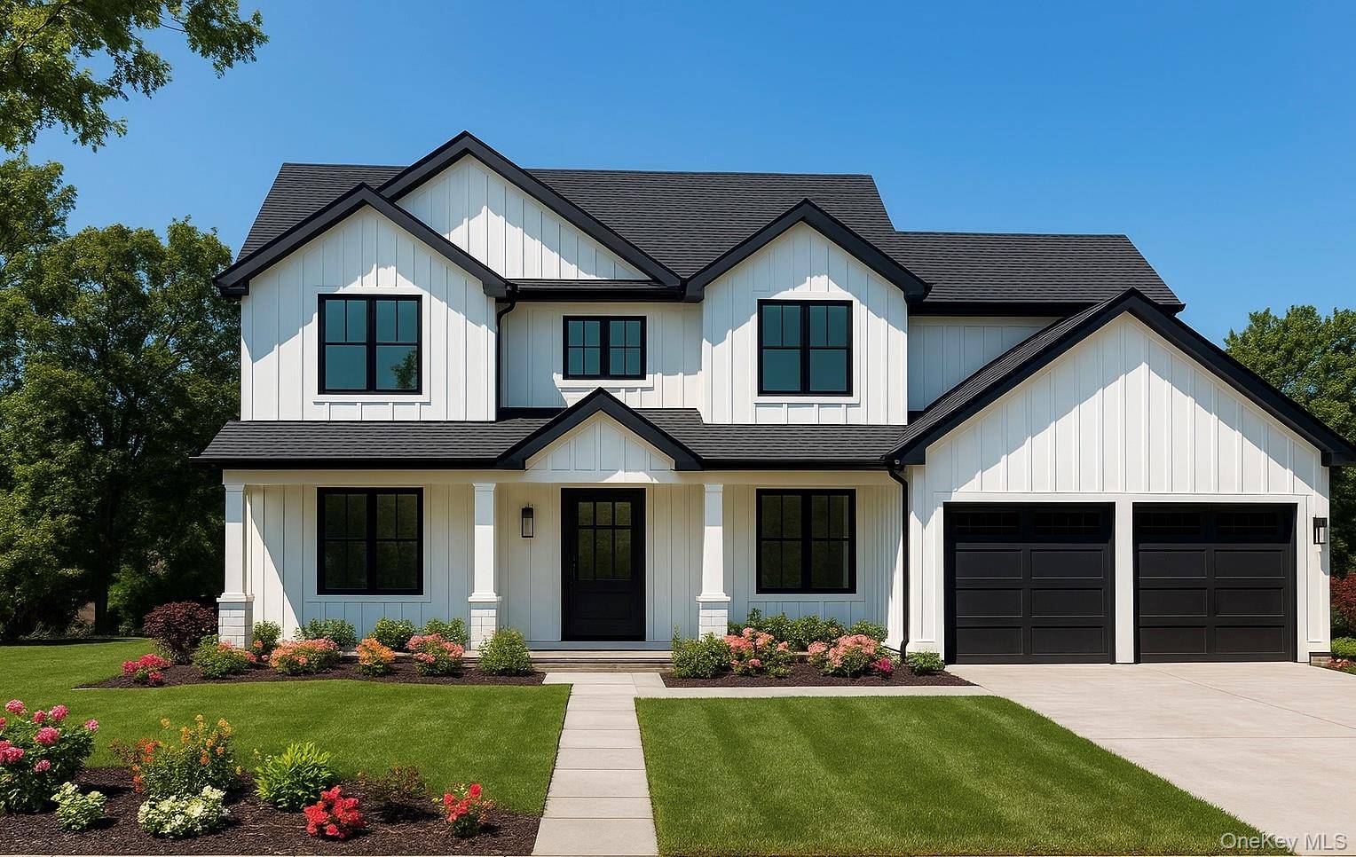 Tucked away at the end of a private cul de sac, this newly constructed residence is expected to be completed in 2026.