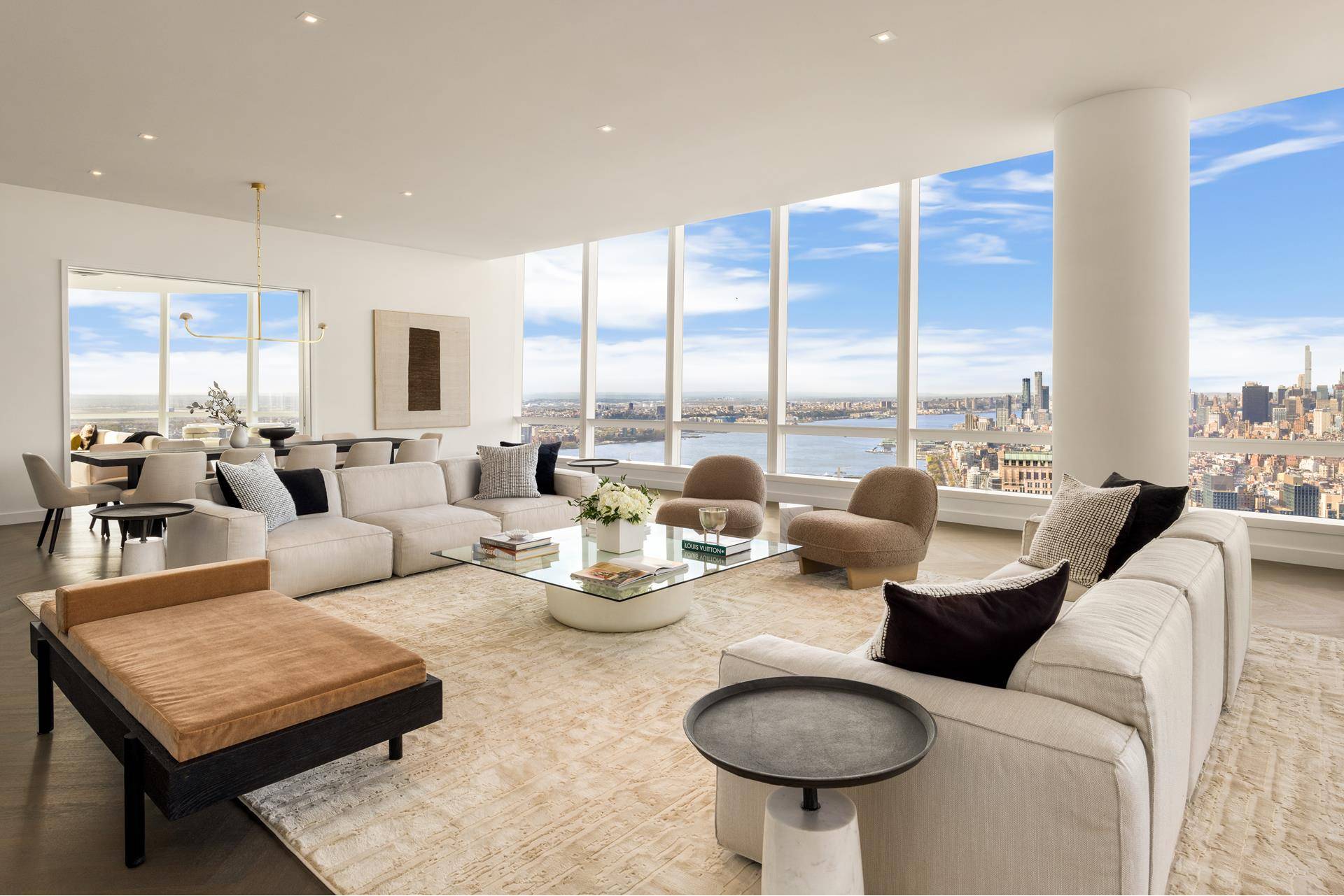 Perched atop Tribeca's coveted 111 Murray Street, Penthouse Two defines the pinnacle of luxury living.