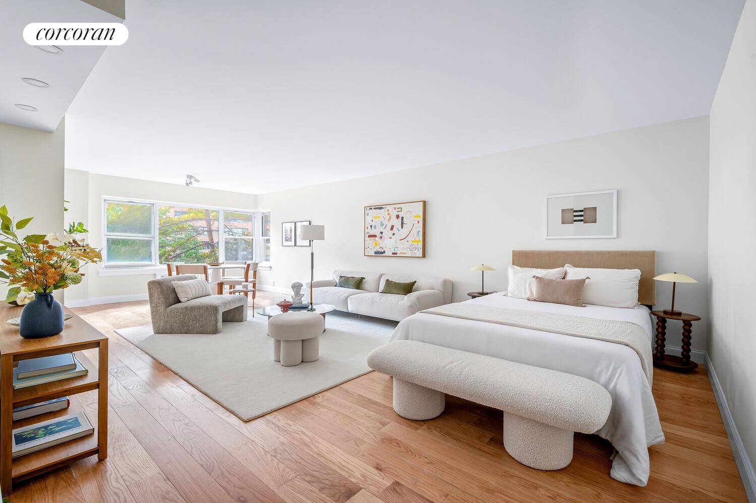 Be the first to live in this newly renovated, meticulously designed, mint condition studio with southern exposures in the heart of Sutton Place !
