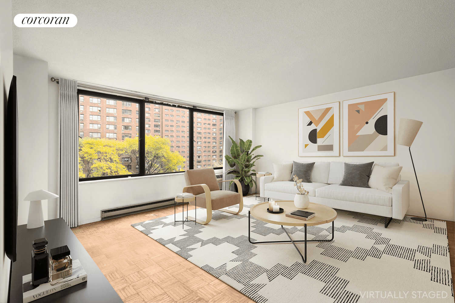 Bring your contractor. Priced to sell, 3J is the largest 1 bedroom layout in Ruppert Yorkville Towers at 835 sq ft.