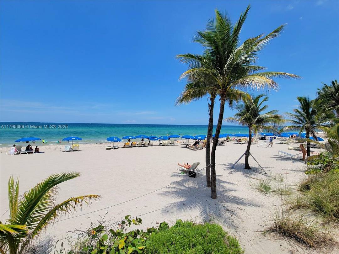 Luxury Oceanfront Condo In A Full Amenity Building w Private Beach Access to Beautiful Hallandale Beach !