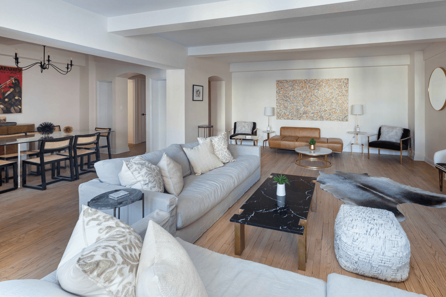 This extra large one bedroom apartment is located at The Parc Vendome, a Pre War condominium at 340 West 57th Street !