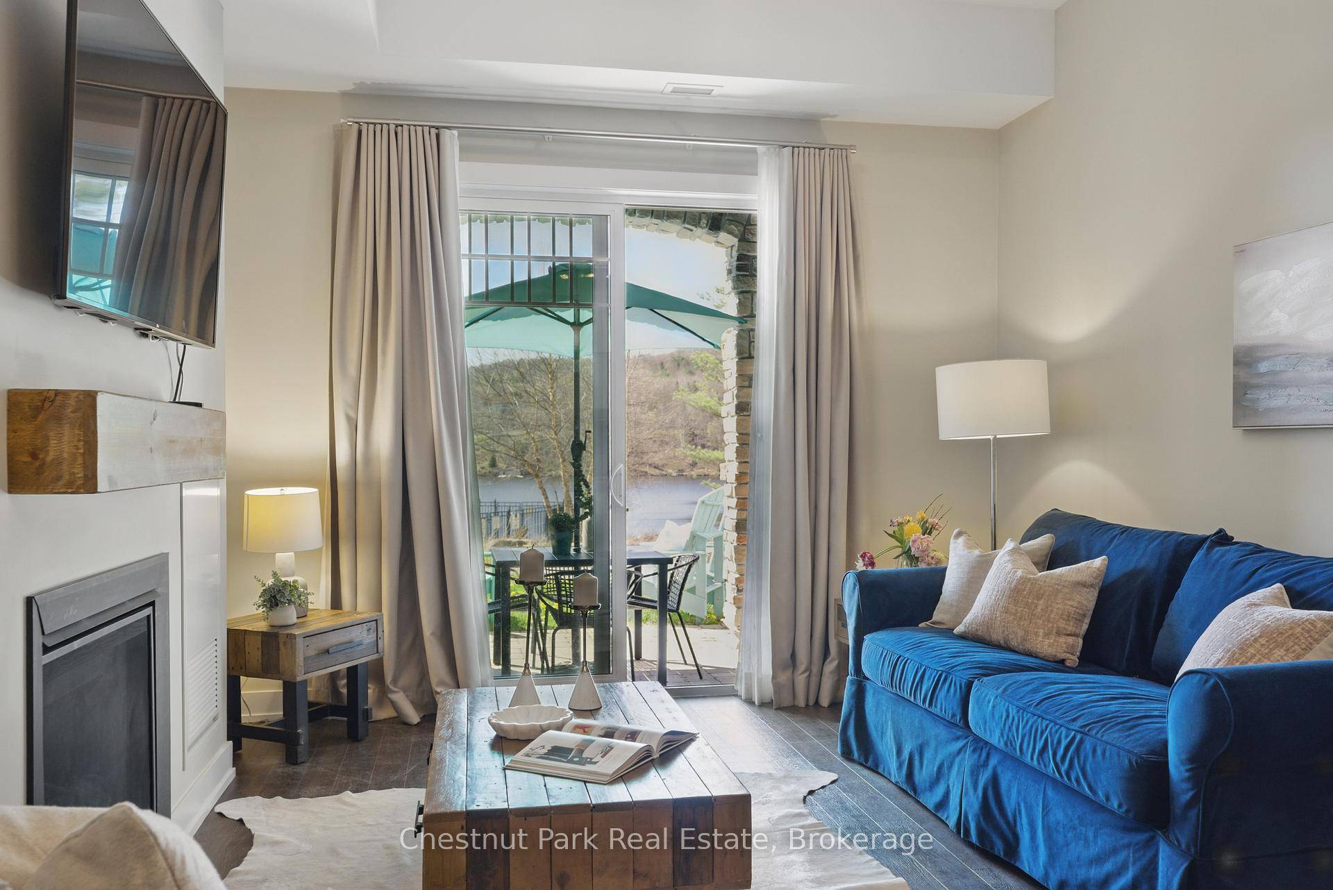 Ground Floor Lakeside Condo at Deerhurst Resort 843 Sq Ft of Effortless Muskoka Living.