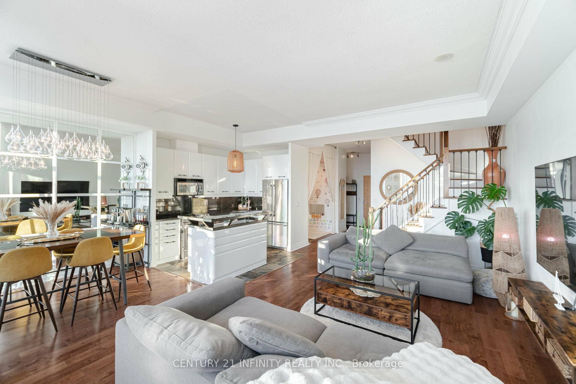 Rare 2 Storey Penthouse Condo With All Utilities Included.