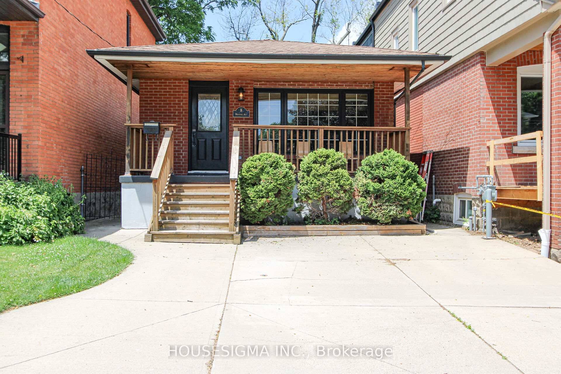 You must see this rarely offered Southwest Hamilton's fully renovated brick bungalow on a stunning 172 ft deep, private, treed lot with not 1 but 2 cozy porches to enjoy ...