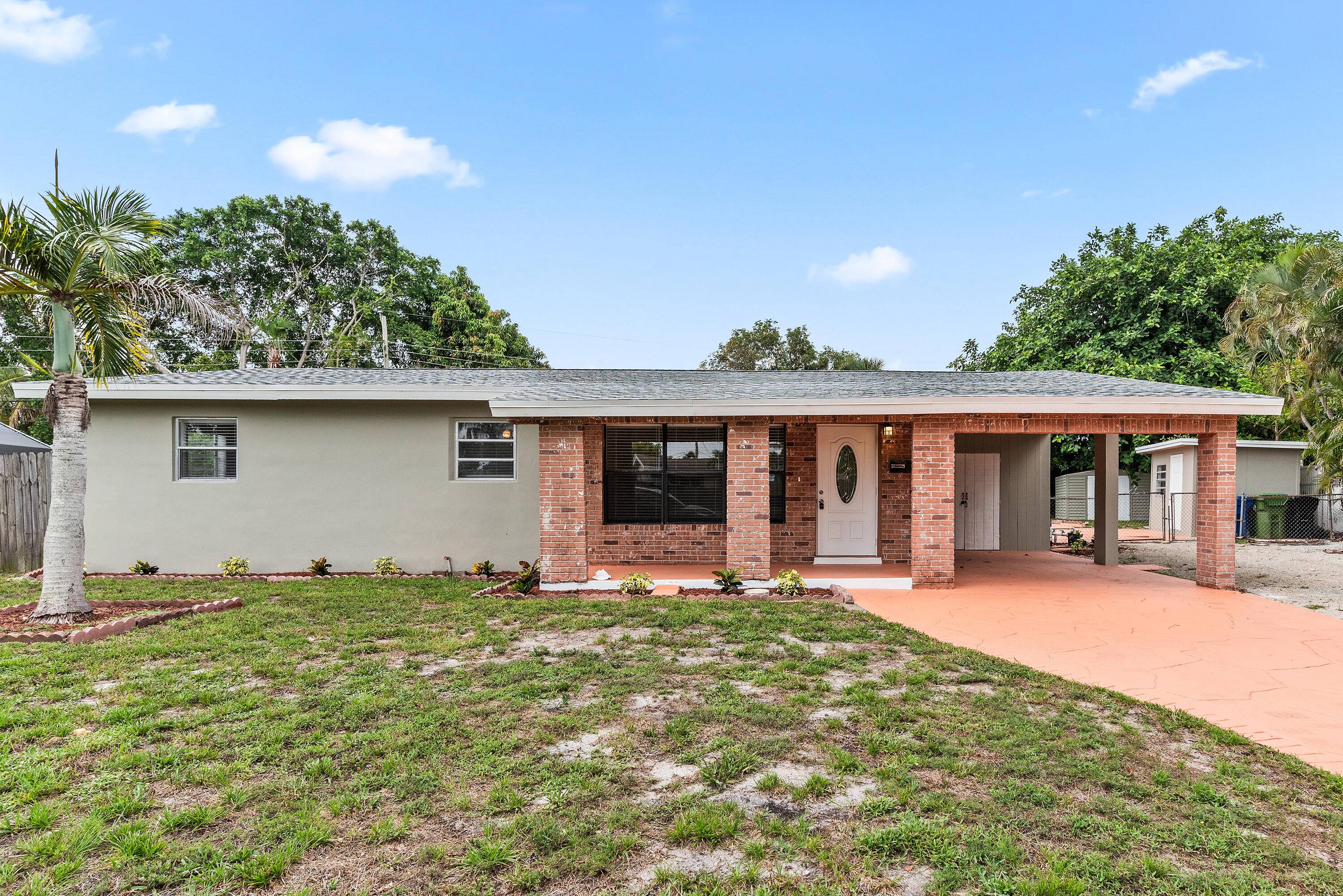 New Roof ! ! Property features three bedrooms, two bathrooms, inground pool, large pie shaped lot, one vehicle carport with ample driveway space.