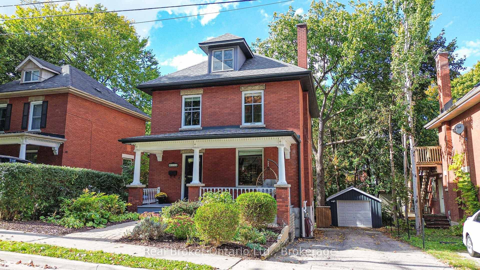 Located in the highly desirable Old University neighbourhood, 65 Forbes Avenue combines the charm of a classic red brick century home with the comfort of thoughtful modern updates.