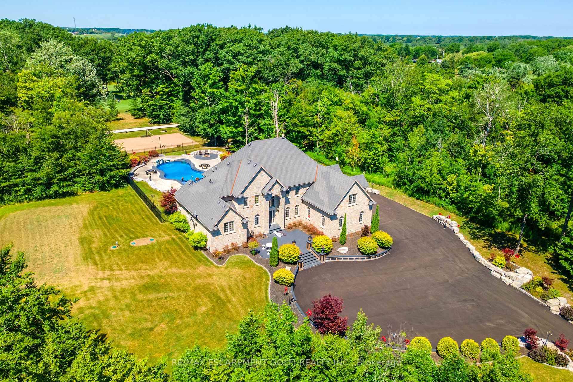 Welcome to 2600 Maple Street in Fenwick, a custom built 2 storey estate set on over 4.