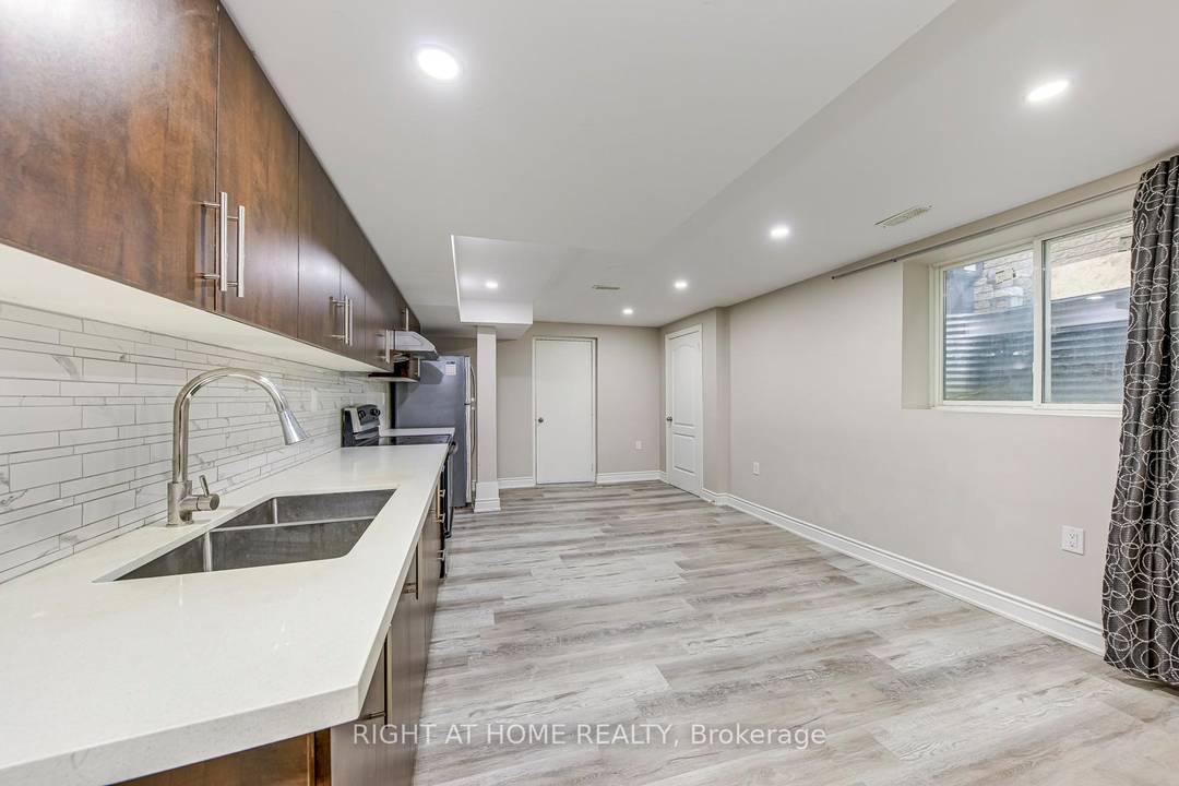 Discover modern living in this spacious, renovated 2 bed, 2 bathroom basement apartment in the desirable Snelgrove community.