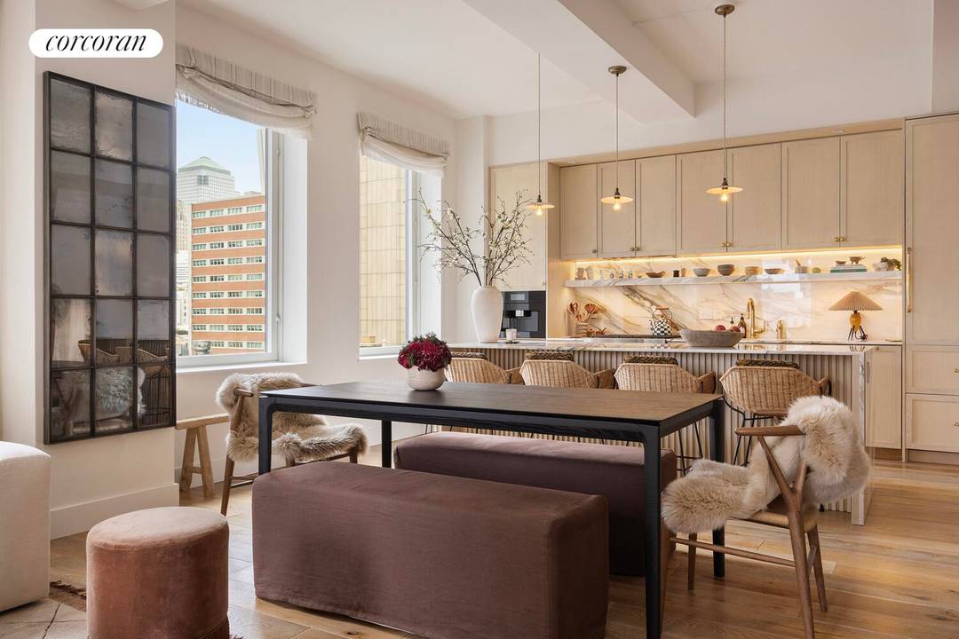 Newly and meticulously renovated, this corner three bedroom, three and a half bath residence at 93 Worth combines loft scale proportions, bespoke finishes, and fully upgraded systems create an exceptionally ...
