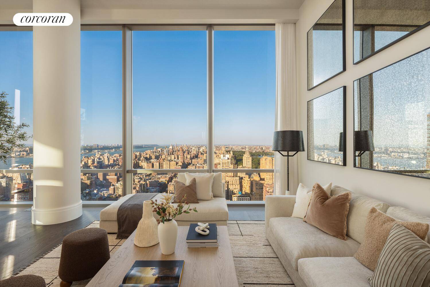 Tower residence 41W is a gracious 2, 816 square foot, 3 bedroom, 3.