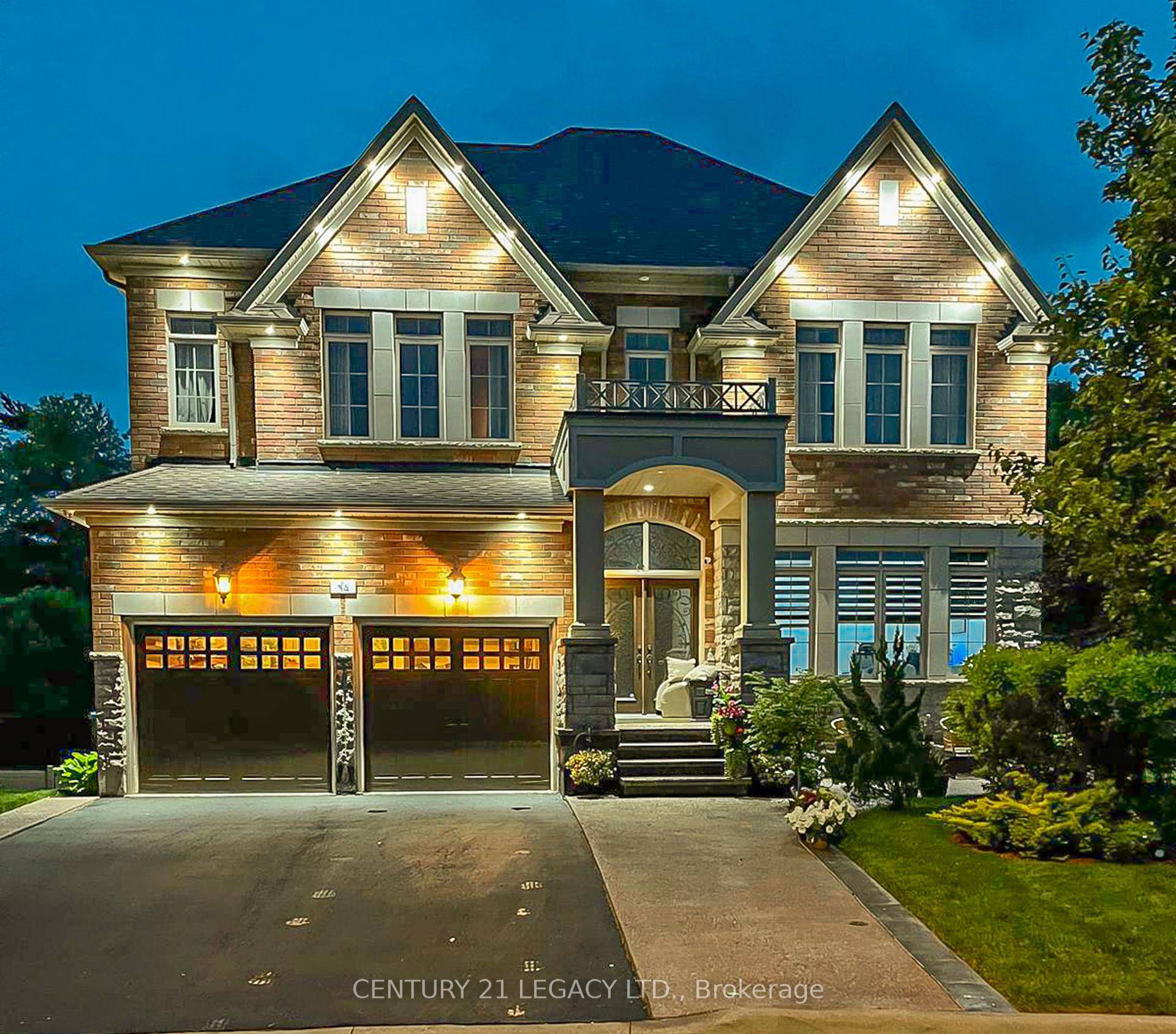 Exquisite Credit Ridge Luxury Home Rare RAVINE Pie Shaped Lot Walkout Basement total living space above 5000 sqft.