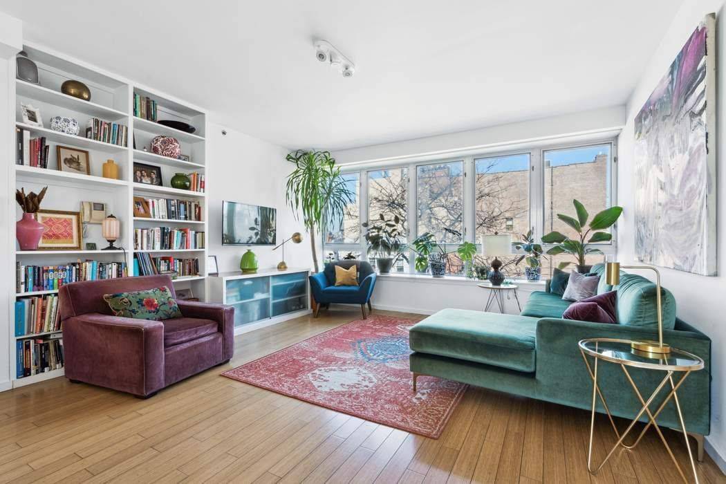 Situated in the coveted Park Slope neighborhood, nestled between 5th and 6th Avenues, this expansive 2 bedroom, 2 bathroom condo with a private south facing terrace epitomizes luxury living.