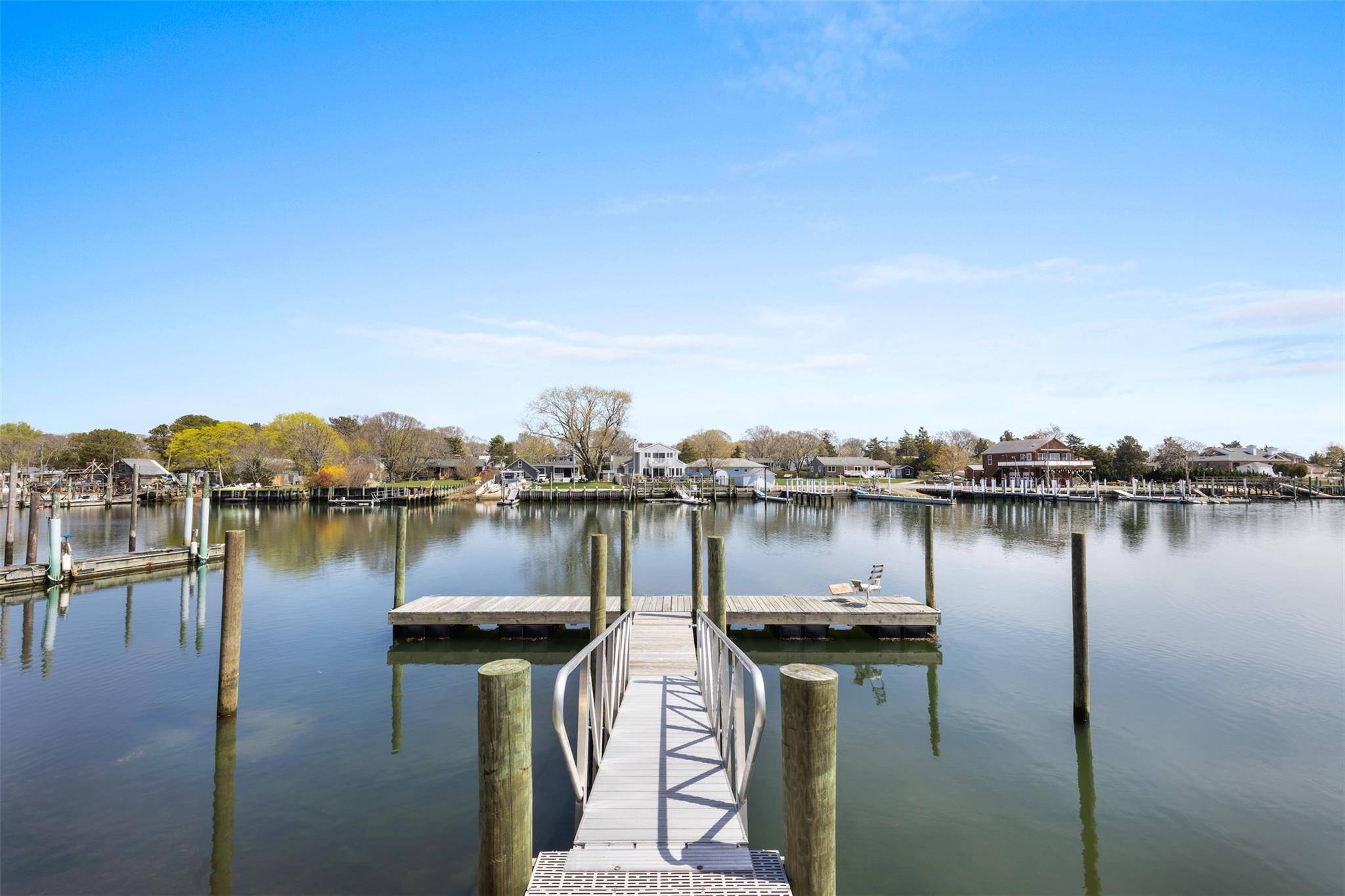 Experience the beauty of this stunning newly constructed waterfront home perfectly situated on Meeting House Creek.
