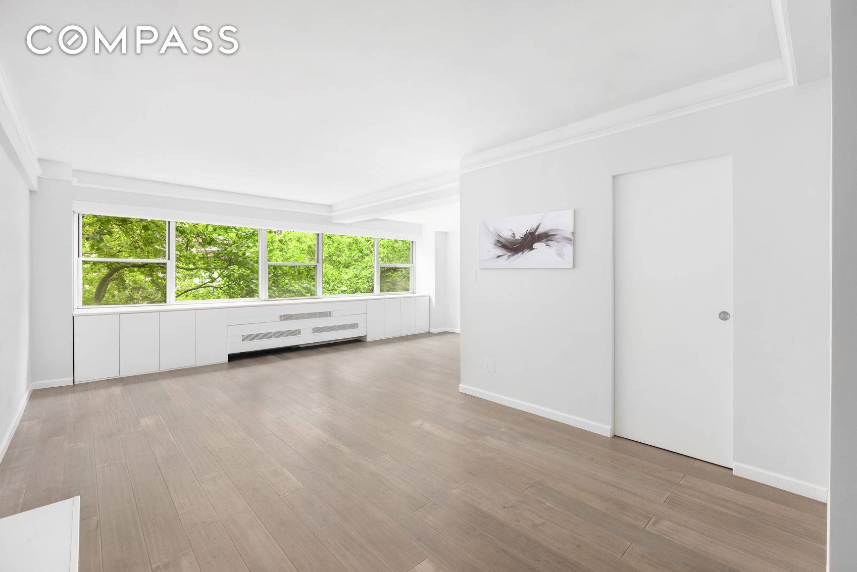 ALL OPEN HOUSES BY APPOINTMENT ONLY Welcome home to this meticulously renovated oversized alcove studio offering unparalleled comfort and style, complete with breathtaking open views of Dag Hammarskjo ld Plaza.